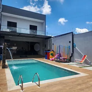  Casa de Férias Sobrado Novo E Lindo Com Piscina Brasil